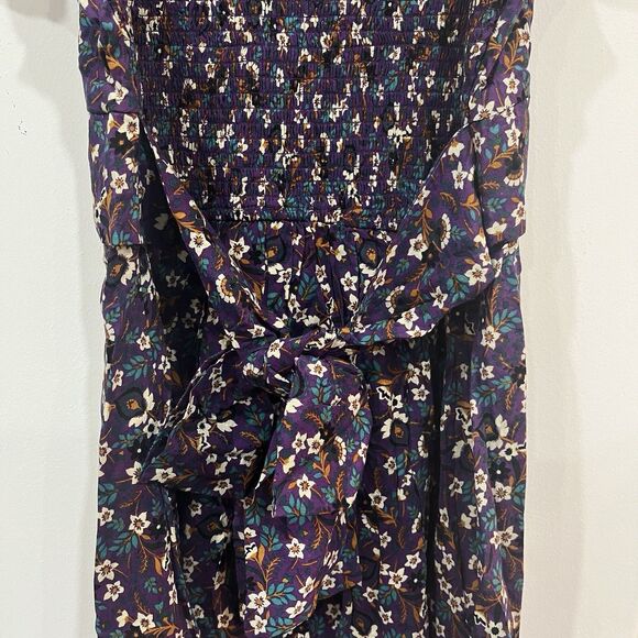 NWOT Band Of The Free Purple Floral Coraline Mini Dress Size Medium - Picture 5 of 6